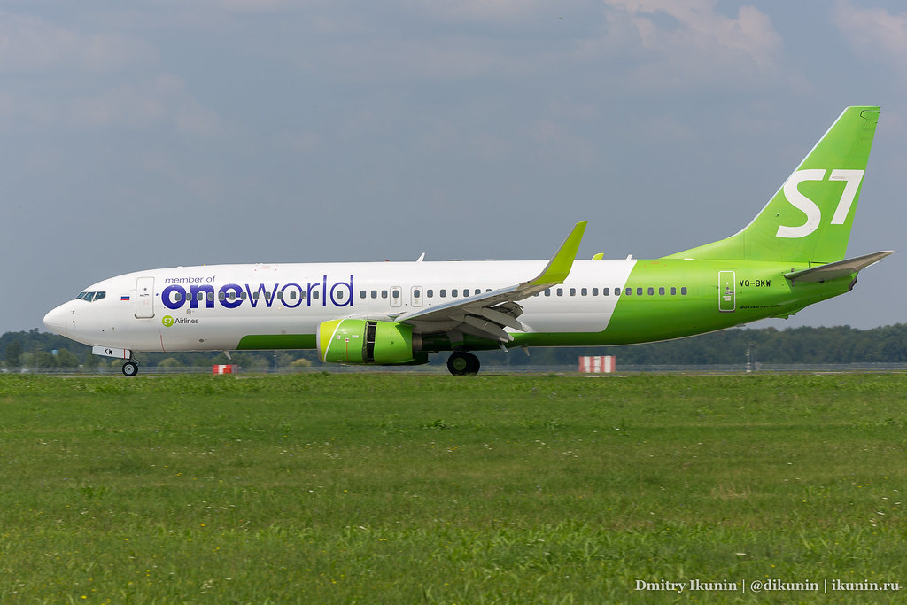 IKD_8439 Boeing 737800 (VQBKW). S7 Airlines (Oneworld Li… Flickr