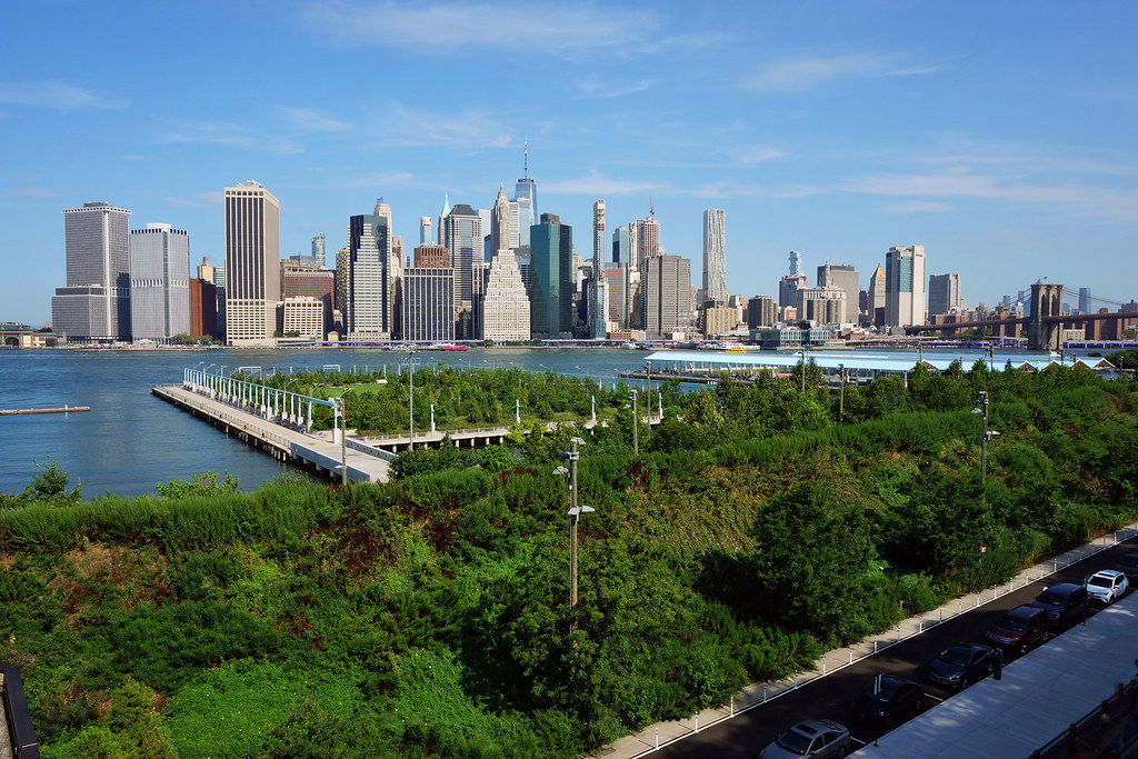 Downtown from Brooklyn Heights (2019) From the Brooklyn He… Flickr