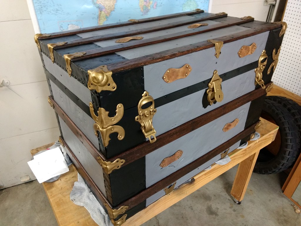 Steamer Trunk Restoration 1 Stefan Dietz Flickr