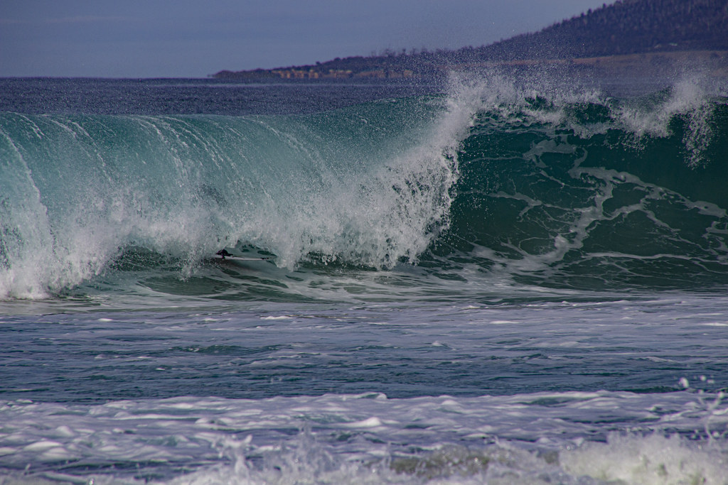 In the tube Beaumaris, Tasmania Steven Penton Flickr