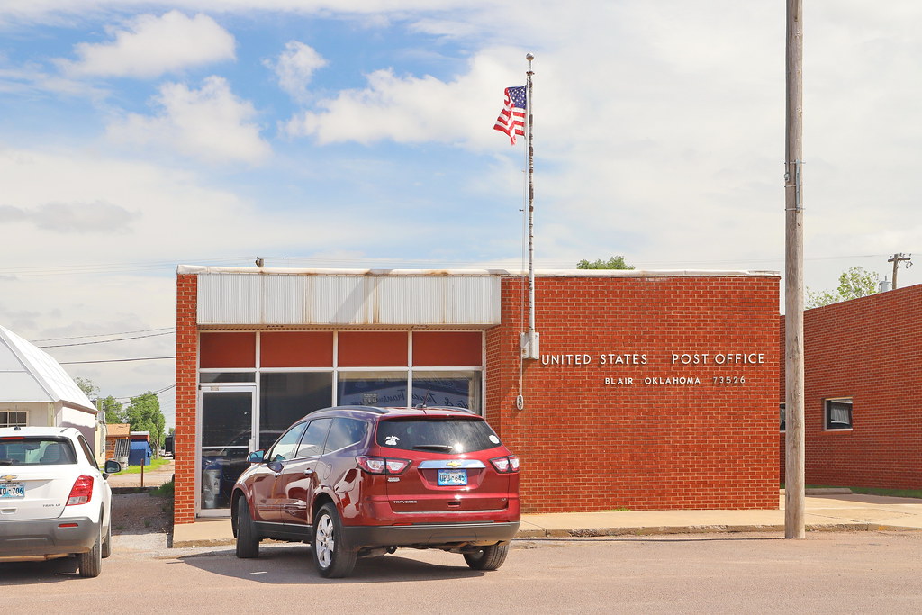 Post Office in Blair OK 10.5.2019 1569 73526 Blair Oklahom… Flickr