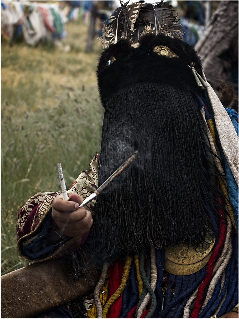 Shaman, Near Ulaanbaatar, Mongolia Bernard Roitberg Flickr