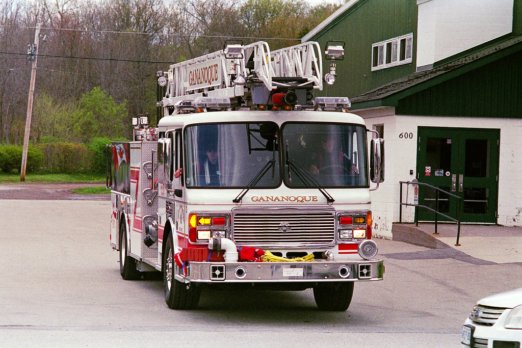 Gananoque Fire Department Ladder 2 No.2 Pentax Spotmatic… Flickr