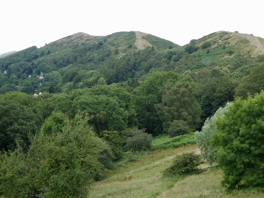 Looking north along the ridge Malvern Hills Saturdaywalker Flickr