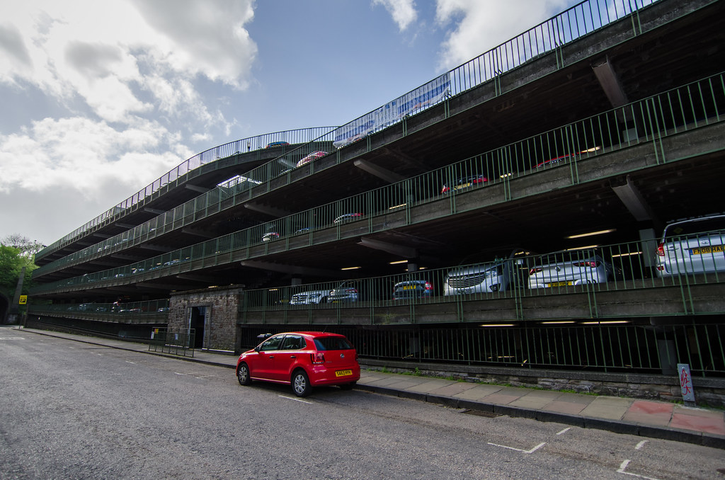 NCP Car Park Edinburgh Castle Terrace Jeff Hitchcock Flickr