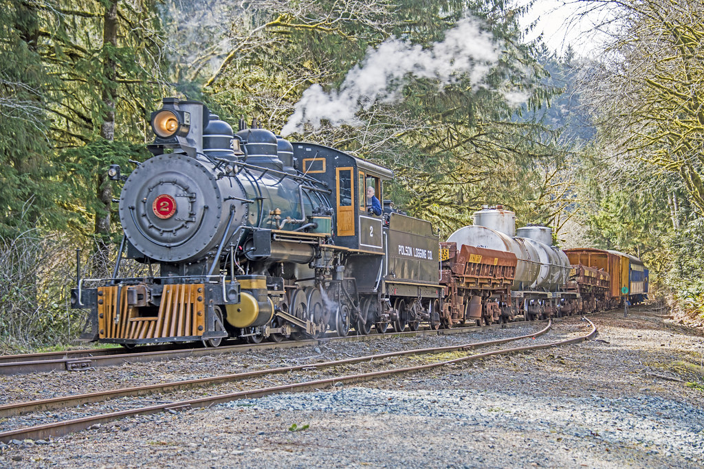 Polson Logging Company 282 2, built to work in the woods, doing just