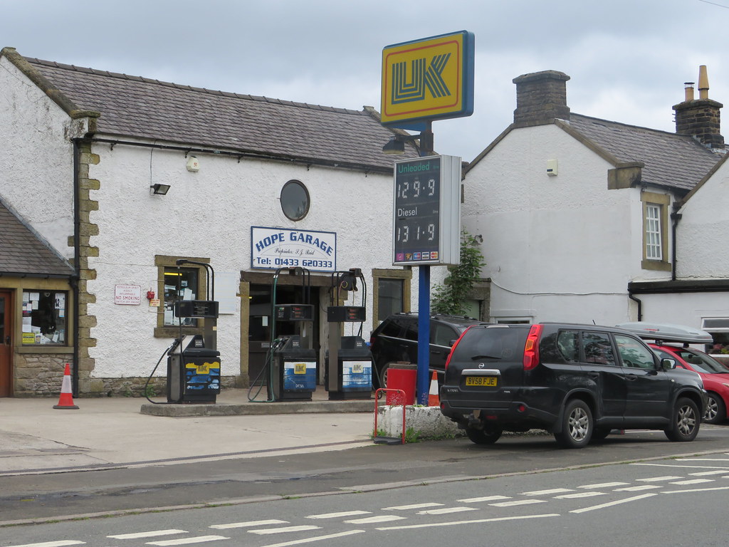 UK Hope Garage, Castleton Road, Hope, Derbyshire 2 Flickr