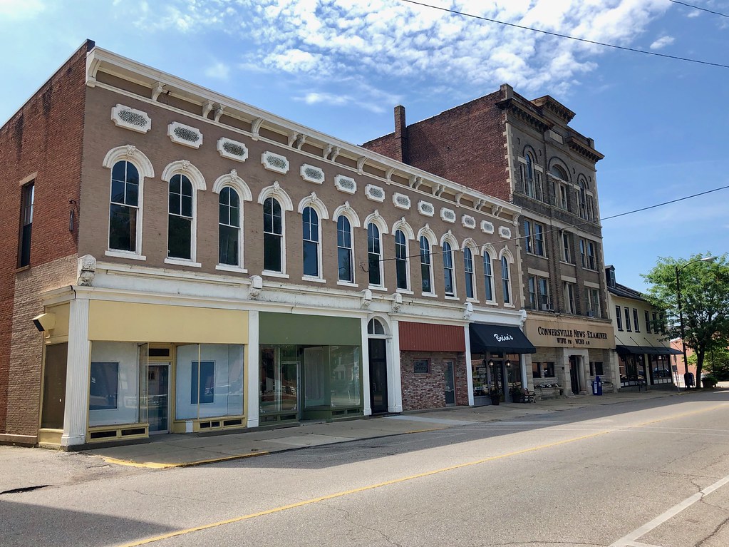Central Avenue, Connersville, IN Warren LeMay Flickr