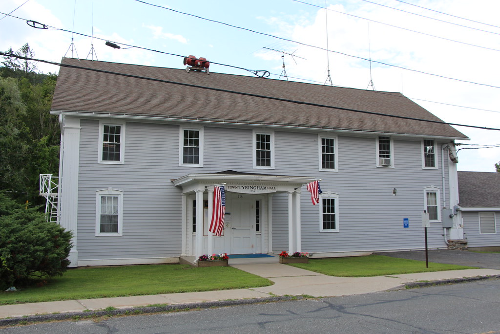 Tyringham Town Hall Police Department Tyringham, Massach… Flickr