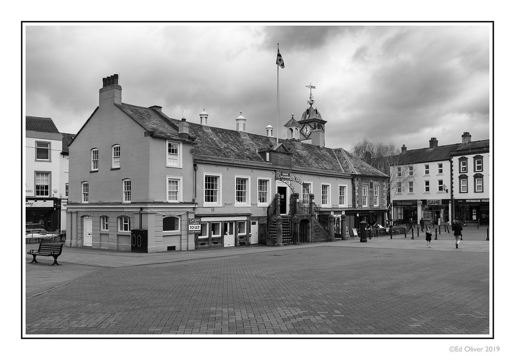 Carlisle Town Hall If you have time the view on BLACK with… Flickr