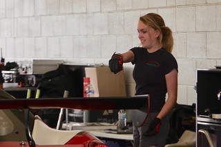 Female Mechanic | Silverstone Classic 2019 | David Merrett | Flickr
