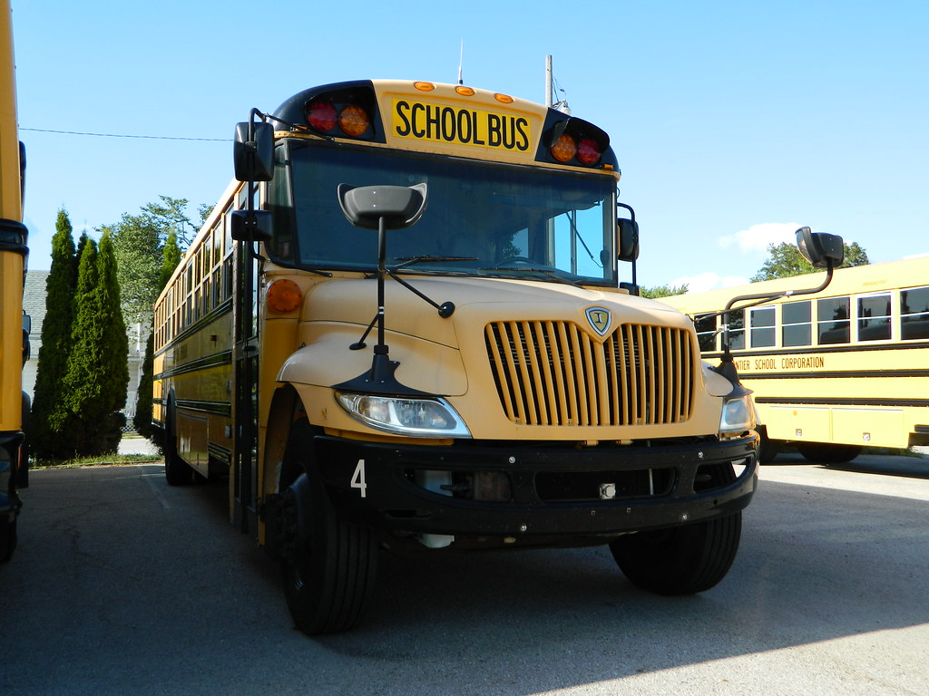 Frontier School Corporation 4 Bus lot Chalmers, IN Flickr