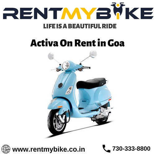 Scooty On Rent in Goa Rent My Bike Hiring a scooter in G… Flickr