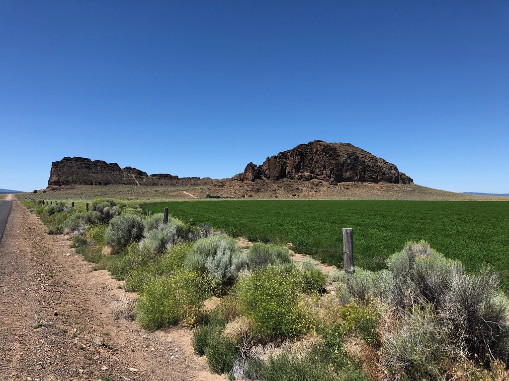 Fort Rock, Lake County Oregon. July 19 2019. Dan Haneckow Flickr