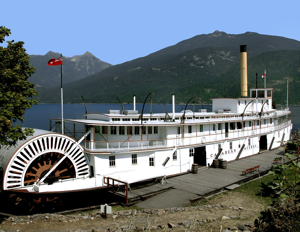 Kaslo BC Monday August 18th 2008 1343PDT Restored CP Koote… Flickr