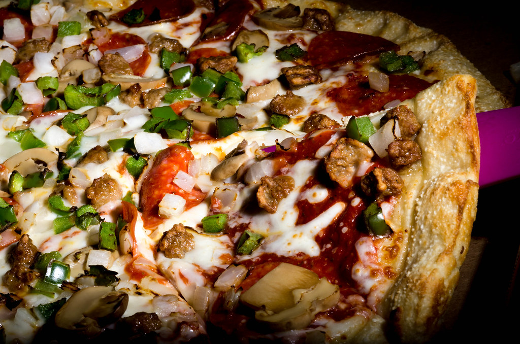 Pizza with everything Clyde Nakashima Flickr