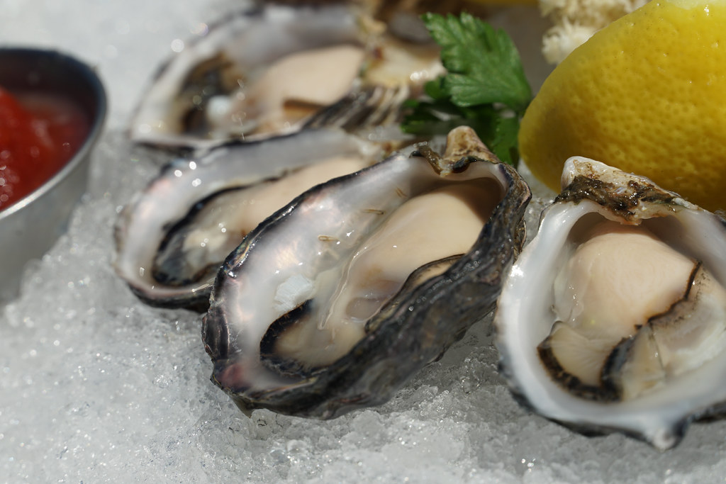 British Columbia oysters super clean, briny little oysters… Flickr