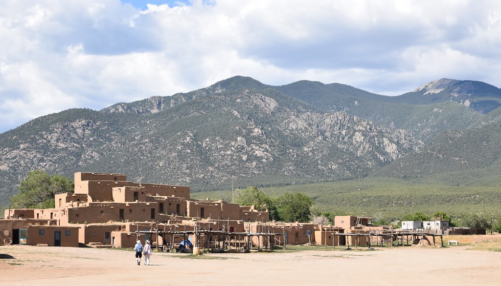 Apartments Taos Pueblo, NM, Apartments Tucked against Moun… Flickr