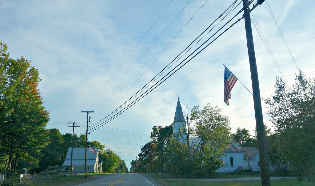 on the road maine route 35 goodwins mills Jimmy Pierce Flickr