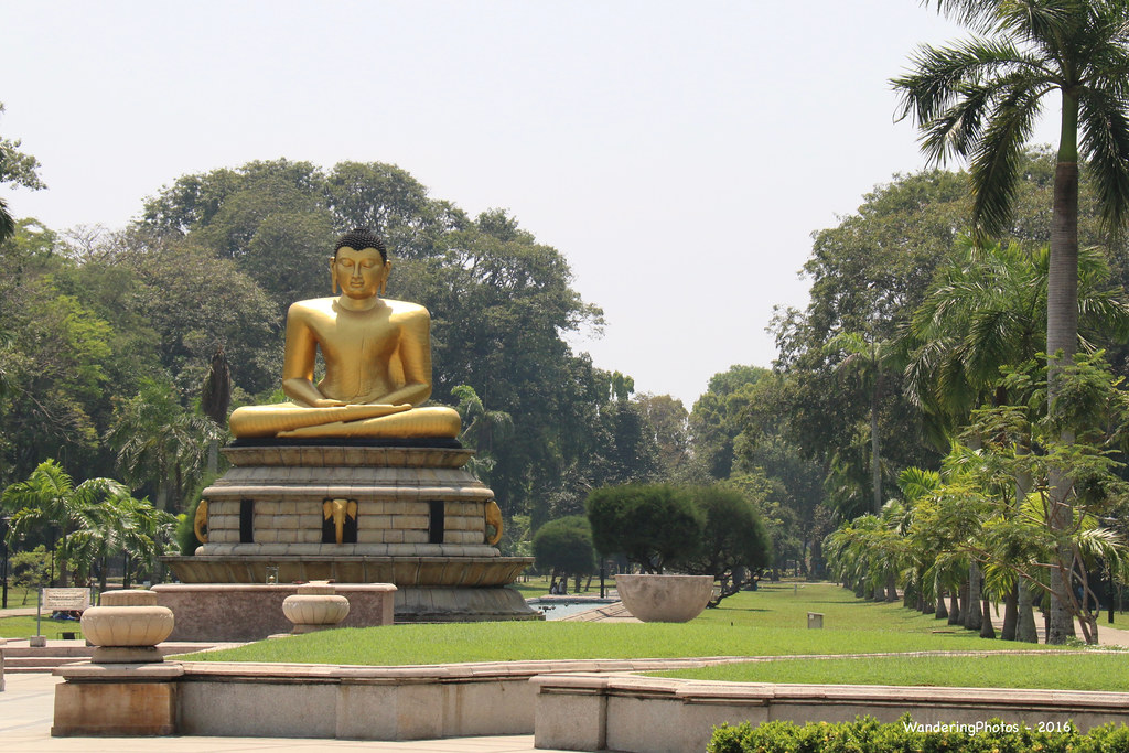 Giant Buddha Statue Colombo Sri Lanka Wandering PJB Flickr