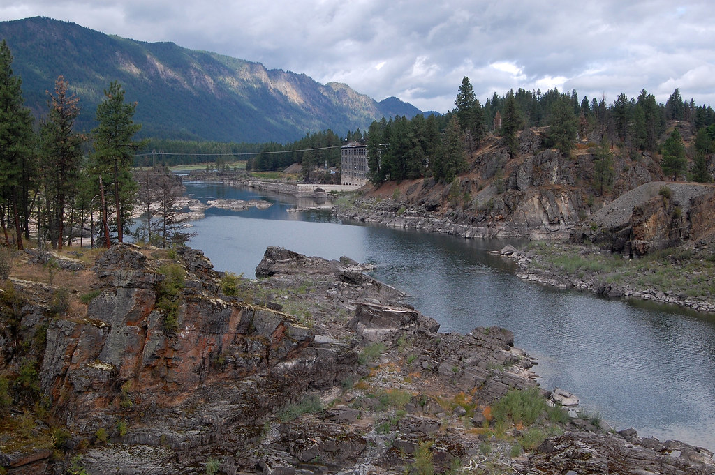 190812 Thompson Falls, Montana The westward view from the … Flickr