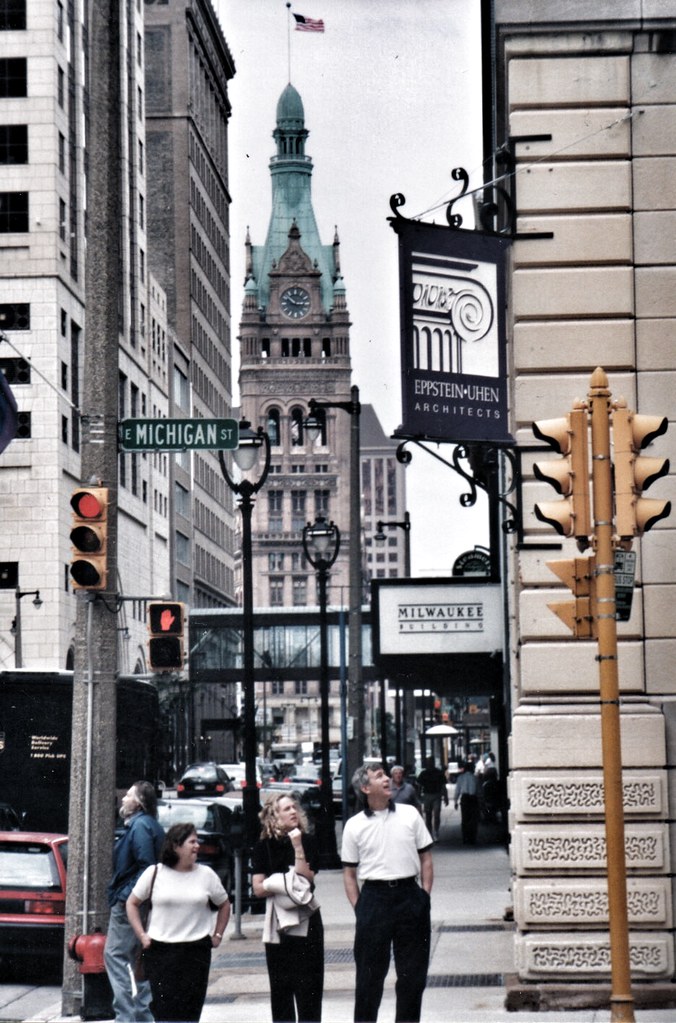 Milwaukee WI City Hall & Pabst Theatre Tourists Flickr