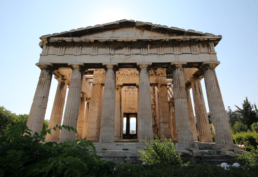 westside Hephaisteion. Athens, Greece. 37°59′N 23°43′E Daniel