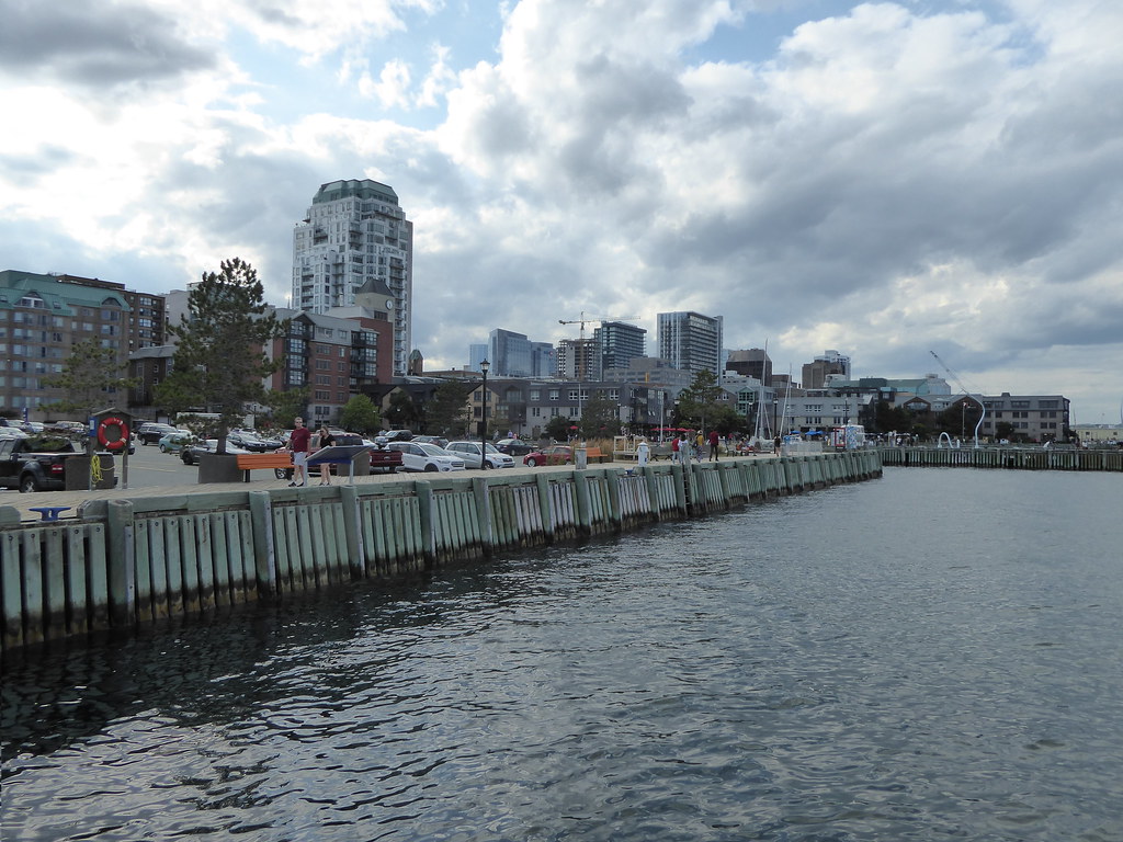 Waterfront Promenade Halifax has a very pedestrian friendl… Flickr