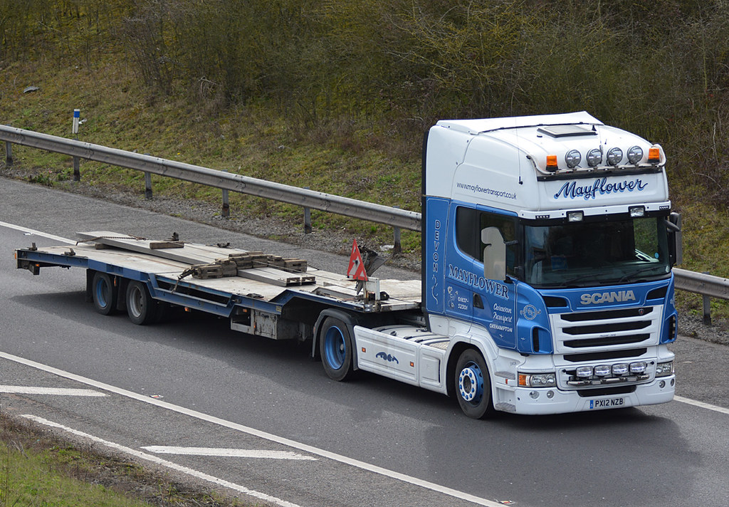 Mayflower Caravan Transport PX12NZB M5 Strensham 05/03/201… Flickr