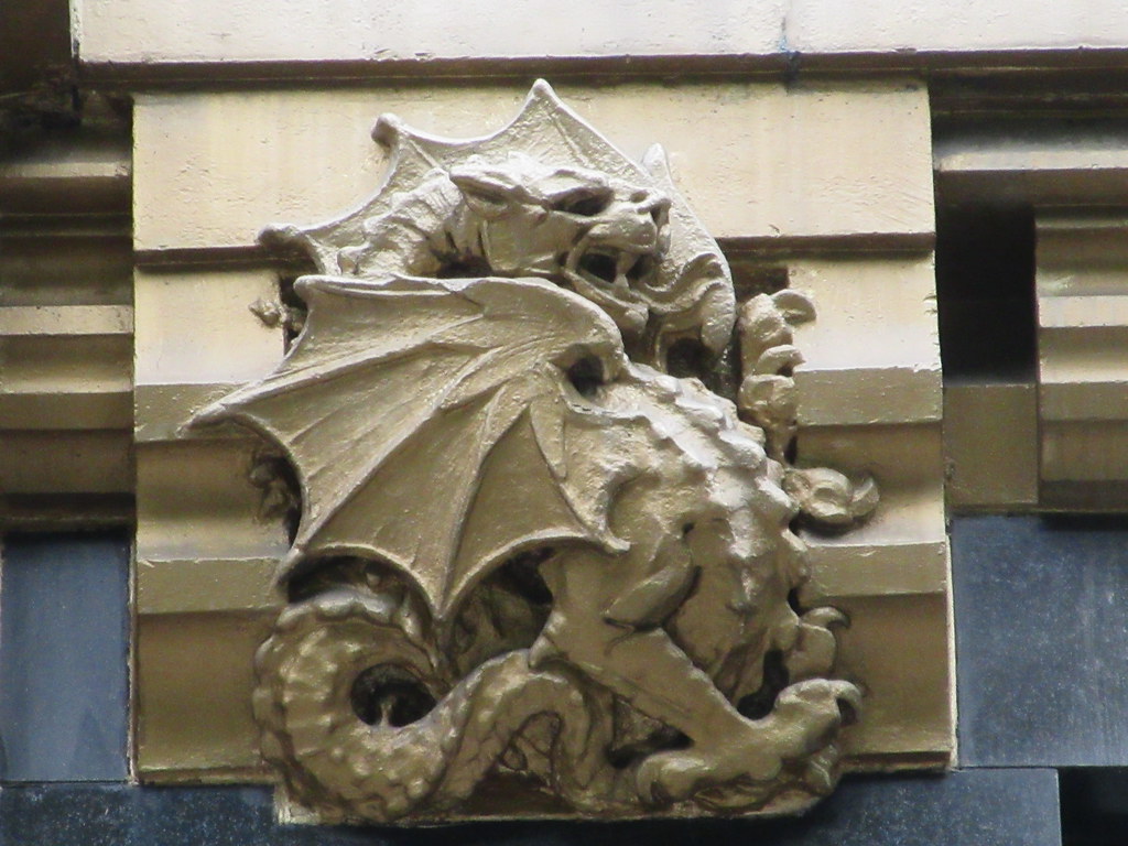 Radiator Building Art Deco Gold Dragon No Wings Gargoyle 7… Flickr