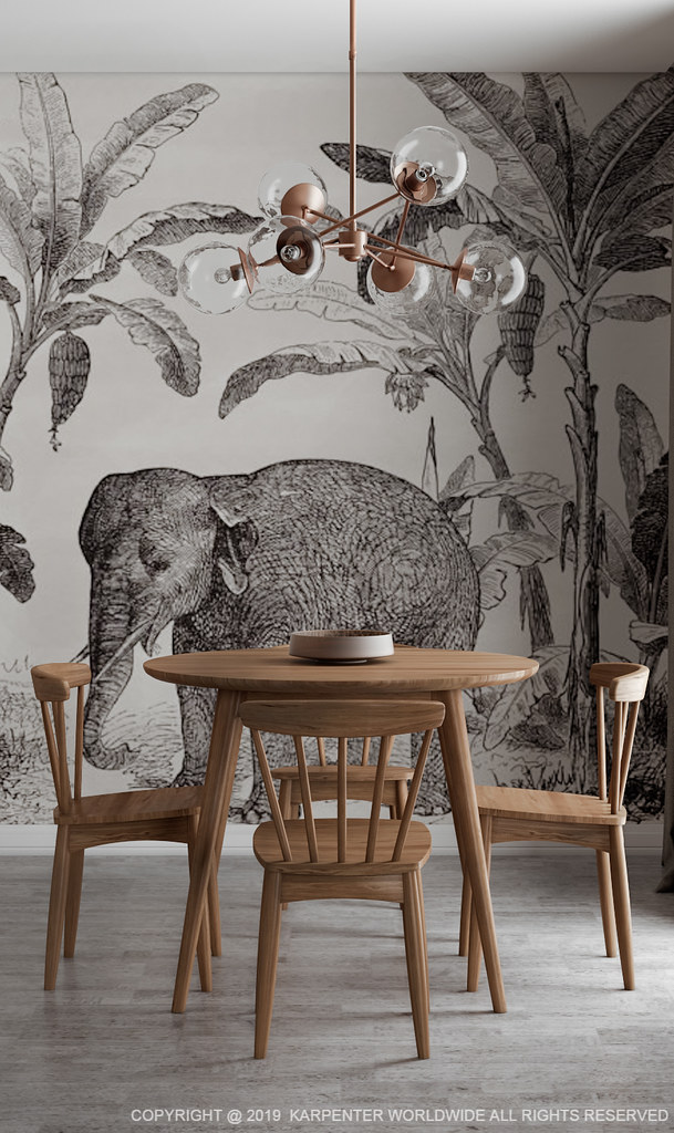 Vintage Round Dining Table karpenter Minimize the space o… Flickr