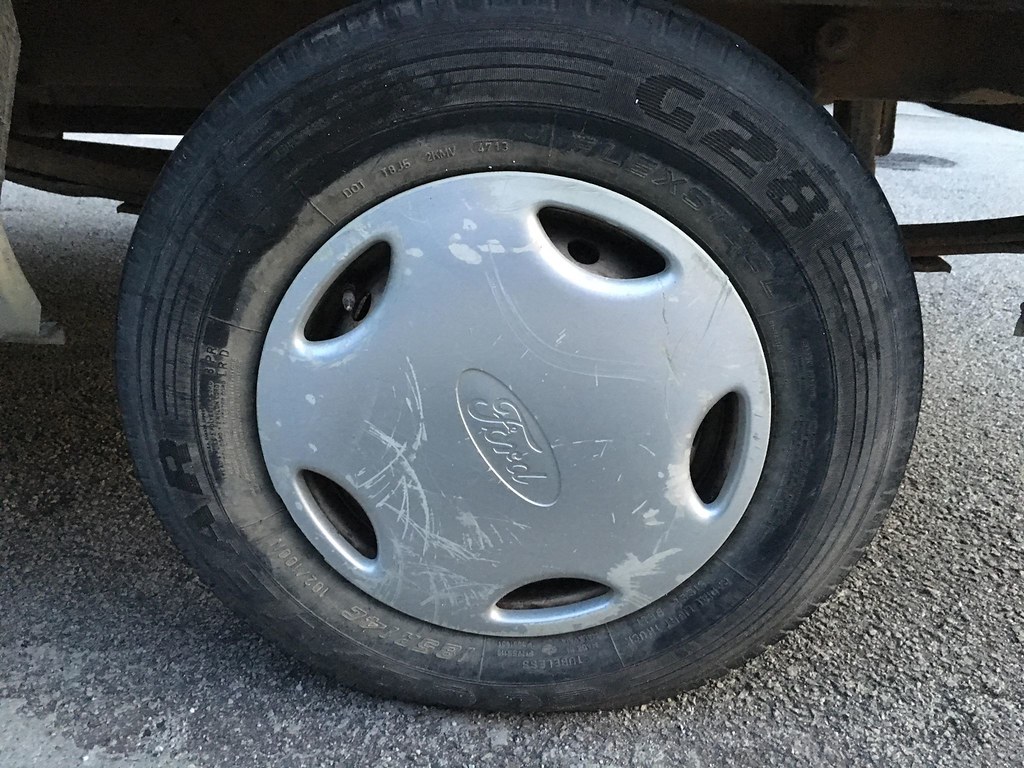 Ultra Rare Ford Transit Hubcap It has 3 out of 4 original … Flickr