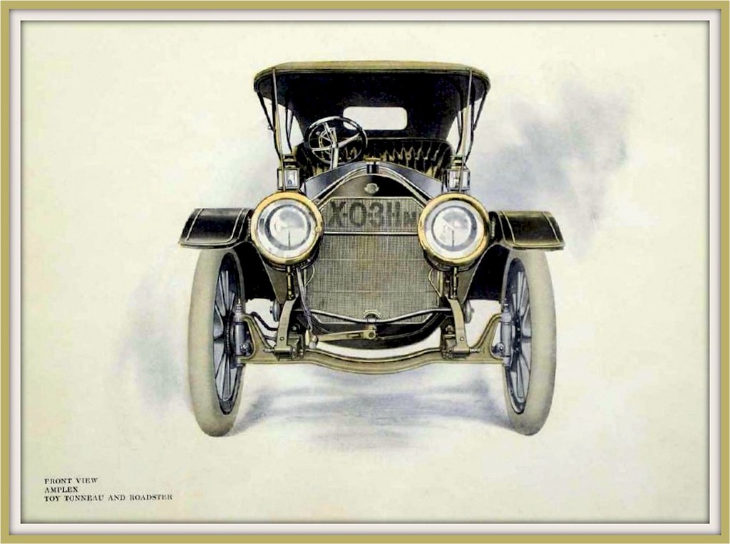 1911 Amplex Front View Amplex Toy Tonneau AND Roadster … Flickr