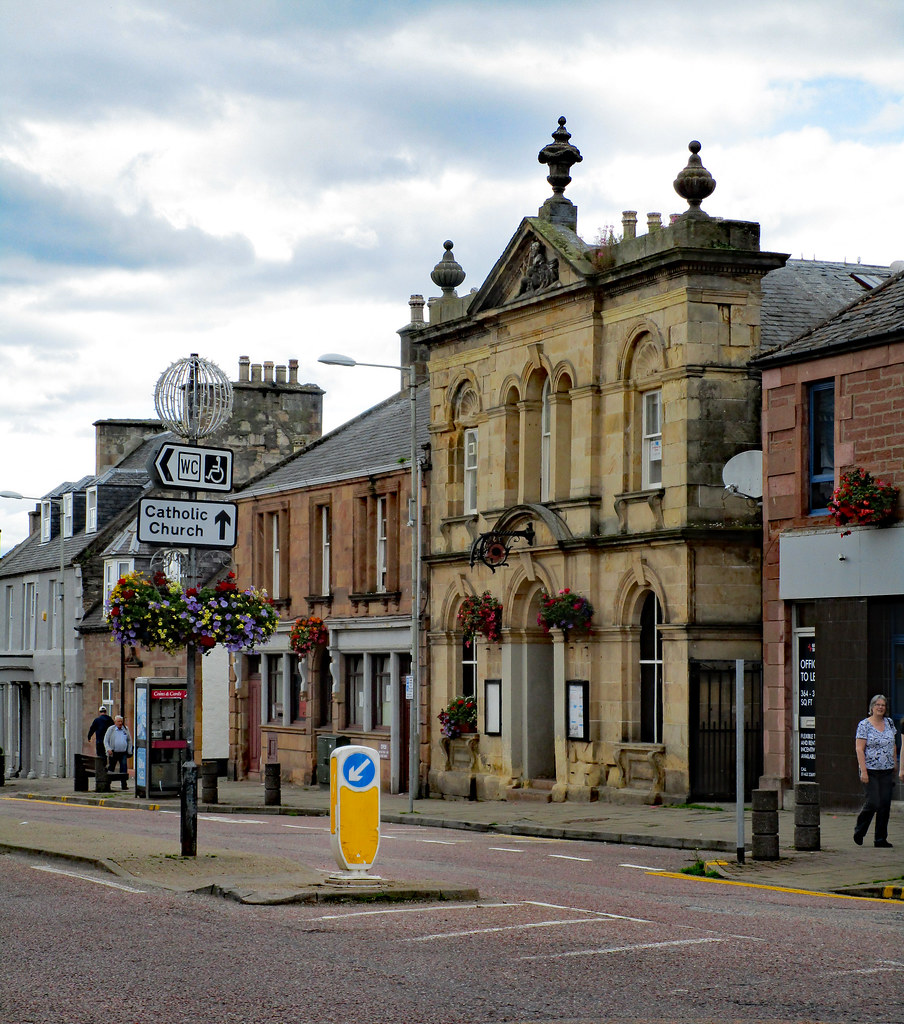 Invergordon, Scotland The High Street on a sleepy Saturday… Flickr