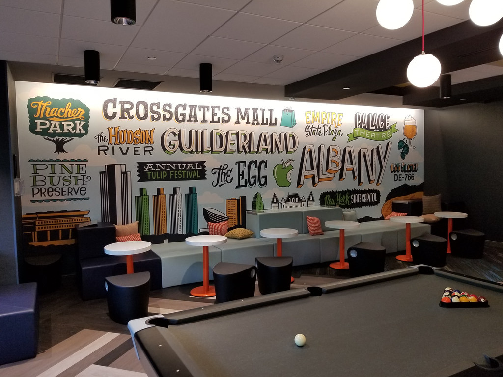 Albany, NY Tru by Hilton games ArchiTexty Flickr