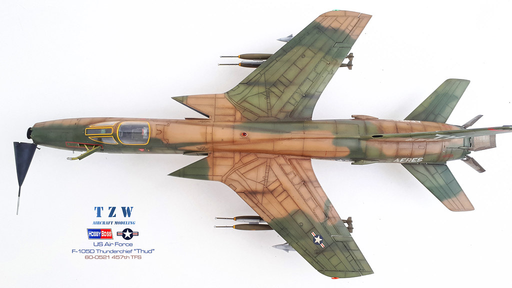 1/48 Scale Hobby Boss F105D Thunderchief Ready for Inspection