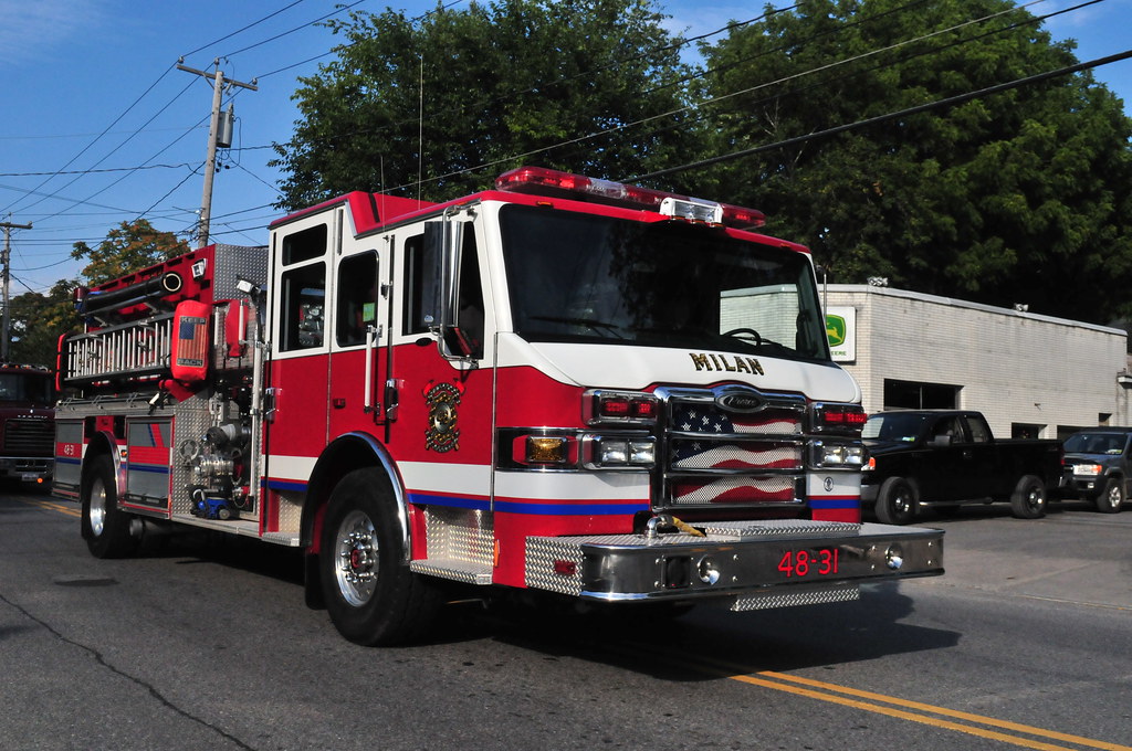 Milan Fire Department Tanker 4831 2012 Pierce Impel Triborough