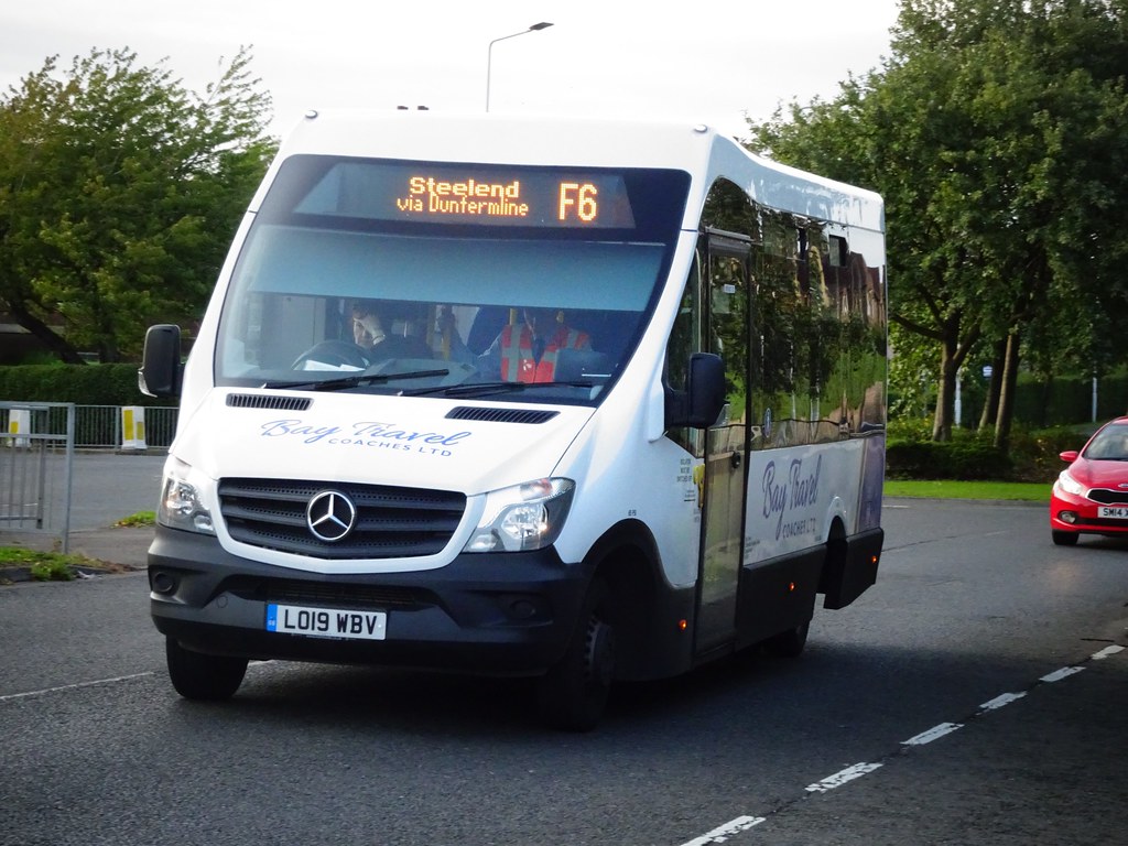 LO19 WBV Bay Travel Coaches Ltd Steelend Via Dunfermline F… Flickr