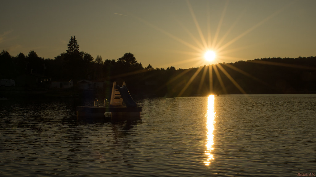 Coucher de soleil, sunset Montpellier, P.Q., Canada 41