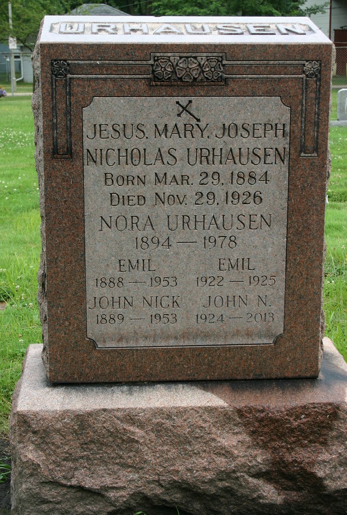 Urhausen St. Peter's Cemetery Skokie, Illinois Michelle Reitman