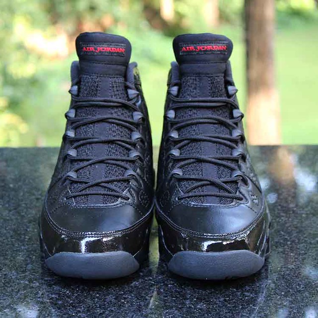 Nike Air Jordan 9 IX Retro Bred Size 7Y Black Patents Red … Flickr