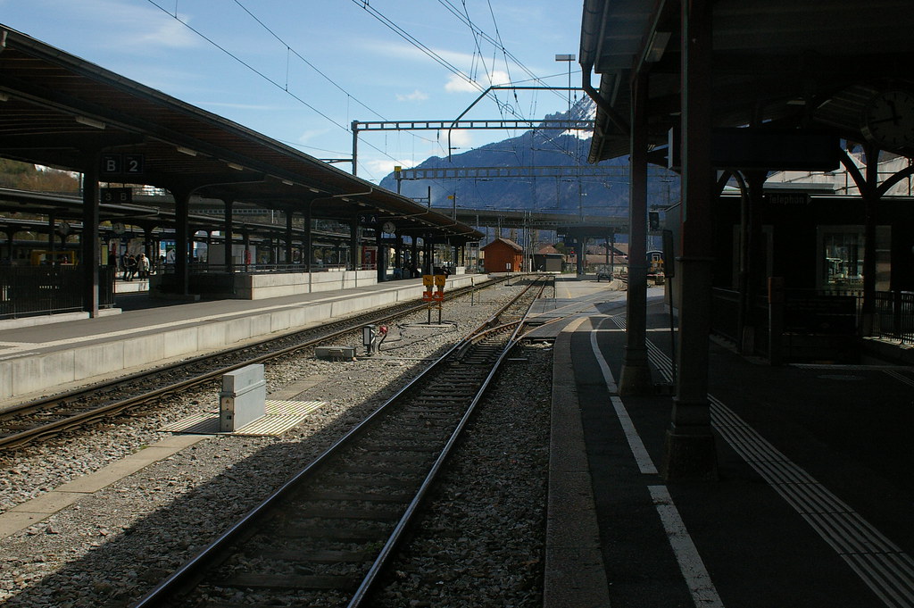 Interlaken Ost Train Station Jungfraubahn Switzerland 2012… Flickr