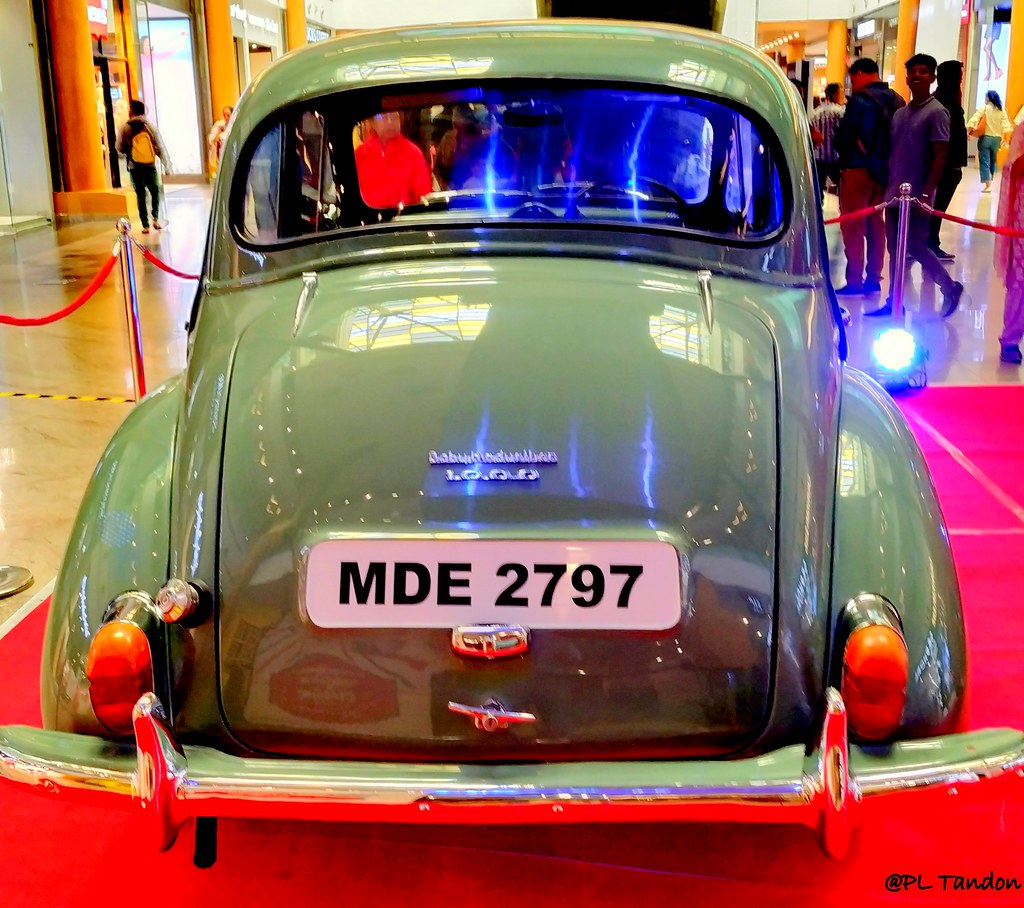 Baby Hindustan 2 Classic car Baby Hindustan rear view P. L. Tandon Flickr