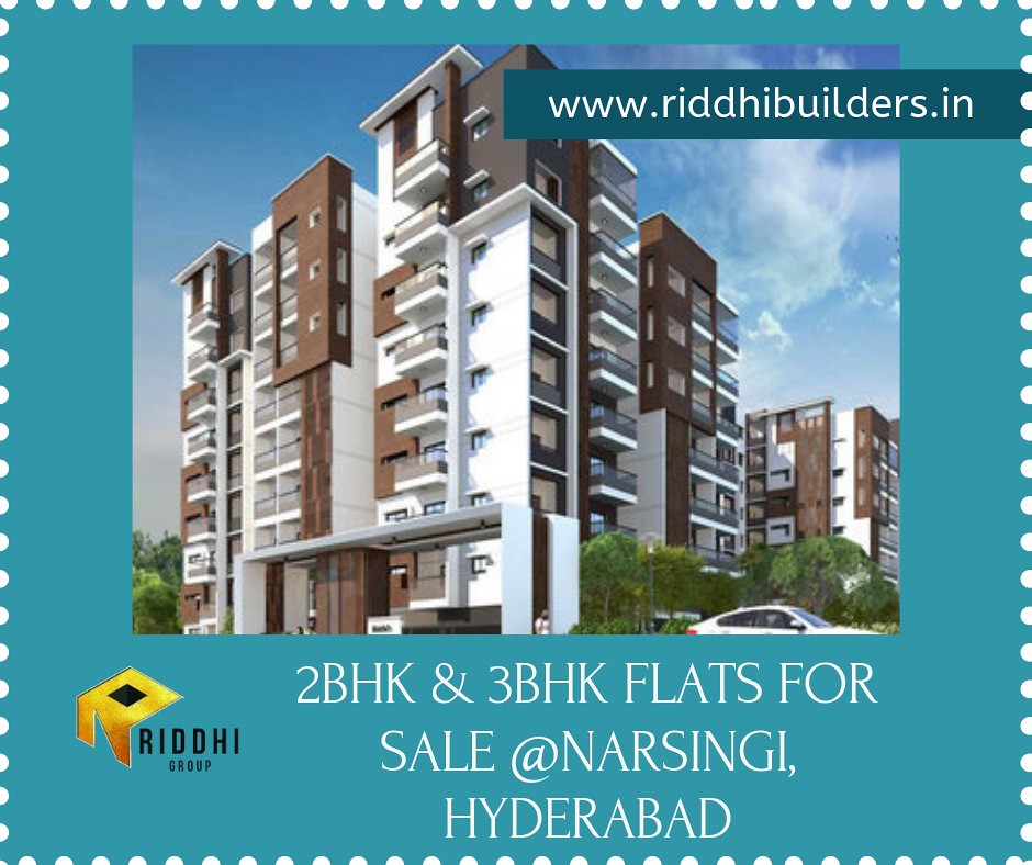 Flats for sale in narsingi Riddhi's Saphire is offering 2b… Flickr