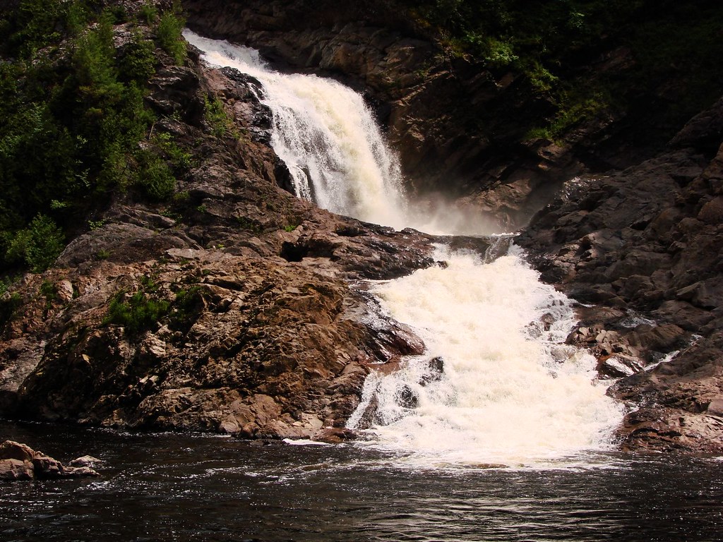 PREMIÈRE DES SEPT CHUTES SaintFéréol des Neiges, Québec, … Flickr