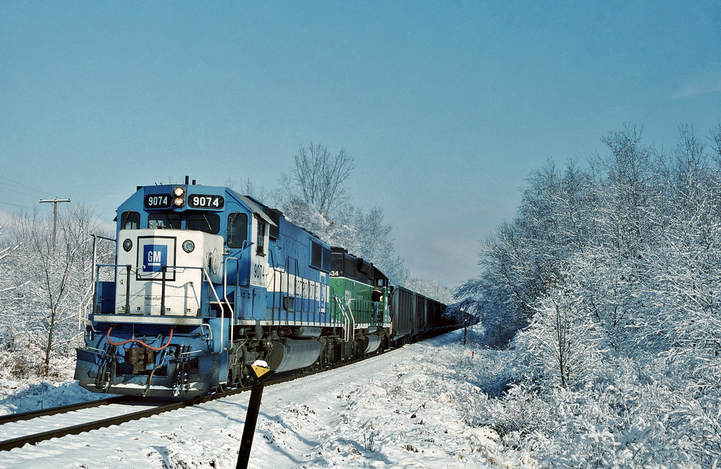 OWY 9074 in New Lisbon, Wisconsin on November 28, 1993. Flickr
