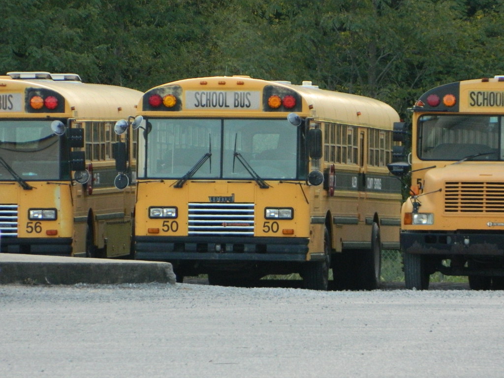 Allen County Schools 50 Bus lot Scottsville, KY. Bus is … Flickr