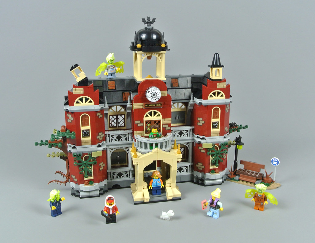 LEGO Hidden Side 70425 Newbury Haunted High School review Brickset LEGO set guide and database