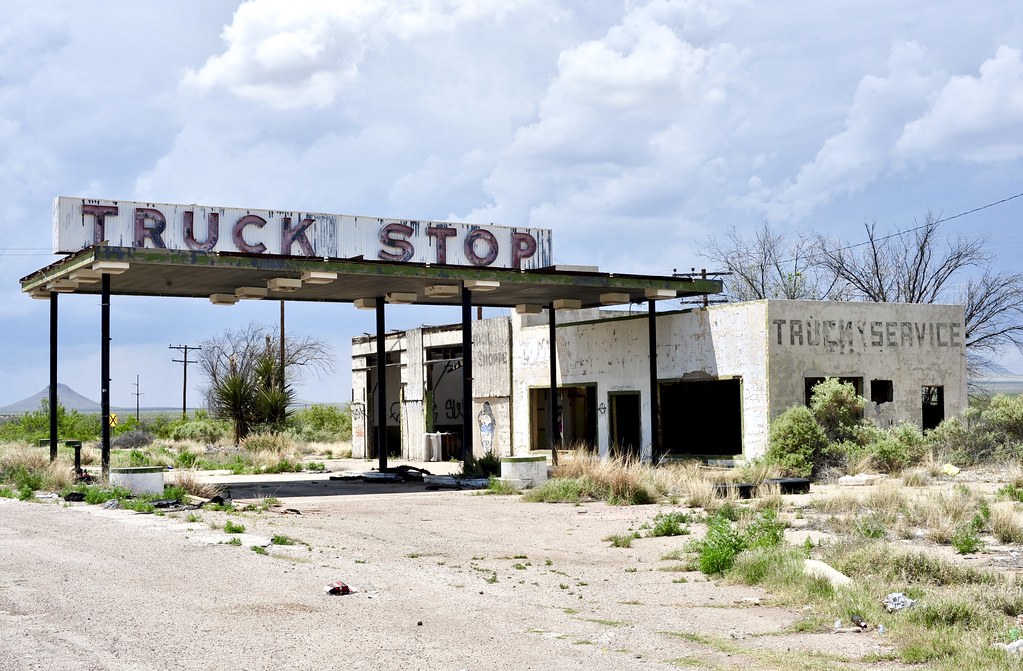 Truck Stop Sierra Blanca, Texas. I originally posted thi… Flickr