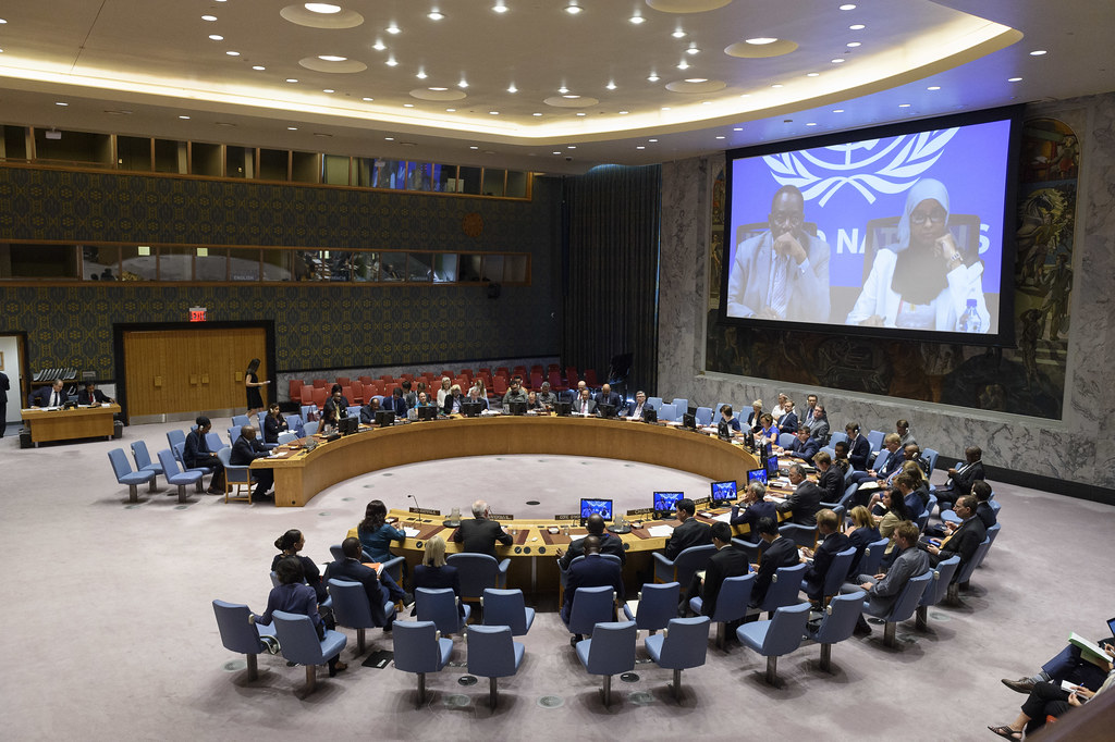 Security Council briefing Security Council meeting The sit… Flickr